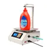 Máquina de enchimento de líquidos pequeno detergente para roupa detergente óleo de cozinha bebida alcoólica leite de soja viscosidade pesagem CNC quantitativo automático