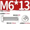 Tornillo de Máquina Redondo de Cabeza Phillips de Acero Inoxidable M2-M8316 YB818 Tornillo de Cabeza Plana Phillips Máquina Redonda Máquina Yuan