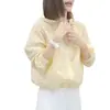 Casaco Protetor Solar Azul Fino Feminino Verão 2025 Novo Estampado Fino com Capuz Roupa de Trabalho Manga Longa Tendência Top