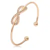 Pulseira Transfronteiriça Nova Borboleta Fosca Feminina Estilo Ins Europeu e Americano Simples Borboleta Aberta Pulseira Elegante Pulseira de Casal