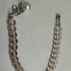 Moda Coringa vidro imitação pérola DIY pulseira de pérolas feita à mão caixa de doces corrente de celular fivela pingente atacado