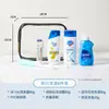 Set de Tocador de Viaje, Muestras Portátiles de Champú y Gel de Ducha, Set Completo de Artículos de Tocador de Viaje para Viajes de Negocios y Viajes