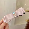 Pinza de Plátano con Lazo en Forma de Corazón Coreano Estilo Francés con un Aspecto de Alta Gama, Moderno y Elegante para Accesorios de Cabello para Cola de Caballo para Mujeres
