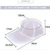 Bolsa para Lavar y Proteger Gorras de Béisbol Transfronteriza, Bolsa de Limpieza Antideformación para Lavadora, Bolsa para Lavar Gorras en Casa