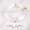 Linha de Pesca Não Elástica Tao Corda Trançada Artesanal DIY Linha com Contas Linha de Cristal Transparente Linha de Seda de Peixe Linha Especial para Enfiamento de Pérolas