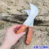 Cuchillo de fruta plegable de acero inoxidable, Cuchillo pelador portátil, Cuchillo pelador portátil para el hogar, Cuchillo multiusos para cortar melón