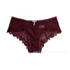 Pantis de encaje para comercio exterior para niñas, estilo francés, popular diseño de huecos, calientes y sexys, entrepierna de algodón puro, bragas cómodas y sexys para mujer