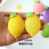 Grande Glitter Transparente Legumes Frutas Artificiais DIY Enfeites de Resina Acessórios Presilhas de Cabelo Criativas Ímãs de Geladeira Materiais