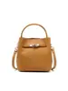 Bolso de Mano de Cuero para Mujer Estilo Nuevo, Bolso Cubo, Moderno y Versátil para el Trabajo, Bolso Cruzado de Diseño Único