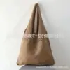 Bolso de Ganchillo de Malla Chic Estilo Coreano para Mujer, Bolso de Playa de Verano, Bolso Tote Grande Hueco Tejido a Mano