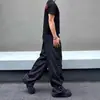 Pantalones de trabajo de mezclilla de color original estilo americano con múltiples bolsillos y mosquetón para hombre y mujer, nuevo estilo suelto de pierna recta para primavera y otoño