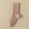 Calcetines Largos Gruesos Cálidos de Cachemir con Forro de Felpa hasta Media Pantorrilla para Mujer para Otoño e Invierno, Calcetines Calentadores de Pies para Maternidad para Mujeres
