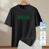 Camiseta de Manga Corta para Hombre 2026 Verano Seda de Hielo Sensación Fresca Estilo Hong Kong Unisex Top de Moda
