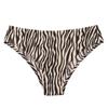 Roupa Íntima Sem Costura Feminina Sexy Estampa Animal Respirável Peça Única Feminina Cintura Média Roupa Íntima Feminina Europeia e Americana Fio Dental Seda Gelo