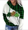 Calle Irlandesa 2022. Sudaderas con capucha para hombre y mujer del Día de San Patricio, Jerséis deportivos holgados, Manga larga, Corte holgado