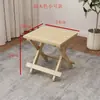 Taburete plegable engrosado para exteriores pesca taburete pequeño adulto taburete bajo taburete de madera duradero taburete para pies de estudiante banco plegable