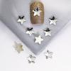 Pacote inteiro de 1440 peças atacado branco plana em forma especial diamante super brilhante pequena gota de chuva prego diamante jóias quadrado amor strass