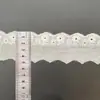14cm Tela de Algodón Soluble en Agua Bilateral Encaje Bordado Hueco Accesorios para Ropa Color Falda Joyería Diadema Textil para el Hogar