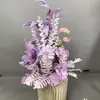 Nuevos Arreglos Florales de Piso para Decoración de Bodas, Arte Floral para Bodas, Arreglos Florales para Escenario en T, Arreglos Florales de Bienvenida para Hoteles