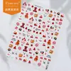 Boneca de Alívio Estéreo Cyansea Dachshund Fofo Adesivo para Unhas Adesivo para Capa de Celular Urso Infantil Adesivo para Unhas