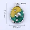 Nuevo Colgante de Perla Estrella Cósmica Creativo Personalizado Más Vendido Colgante Individual Material de Accesorios DIY Aleación con Goteo de Aceite Al Por Mayor