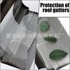 Protección para canalones bobina de aluminio protector de hojas malla de diamante de aluminio sumidero de lluvia protección contra hojas borde de zanja de casa antibloqueo