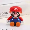 Mario Rojo Verde PVC Suave Dibujo Sacapuntas de Lápiz Estudiante Oficina Papelería Sacapuntas Infantil Regalo Pequeño