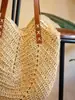 Estilo Bosque Nueva Bolsa de Playa Hueca Bolsa Tejida a Mano Bolsa de Paja Bolso de Mano para Mujer Bolso para Mujer Bolso de Hombro Venta al por Mayor