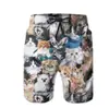 2022 Venta al por mayor del fabricante Pantalones para hombre Casual Viaje Color Camuflaje Impresión Digital Pantalones de Playa Shorts de Verano DIY a partir de Imágenes
