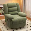 Sofá Cabine Simples Multifuncional de Primeira Classe Elétrico Reclinável Massagem Balanço Giratório Apartamento Salão de Beleza Sofá Preguiçoso Madeira