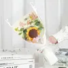 De un solo golpe para ganar el examen de ingreso a la preparatoria ramo inspirador flor de lana tejida a mano girasol regalo de graduación regalo creativo