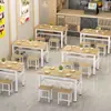 Mesa de jantar mesa de jantar e cadeiras mesa e cadeira comercial para restaurante combinação mesa retangular simples para café da manhã casa lanchonete cantina