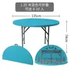 Mesa Redonda Dobrável para Comércio Exterior Hotel Grande Mesa Redonda de Hotel Mesa Dobrável de Plástico Mesa Dobrável para Feira Conjunto de Mesa e Cadeiras Dobráveis Atacado