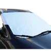 Cubierta de Nieve para Coche, Parasol, Uso en Todas las Estaciones, Protección Solar, Protección contra la Lluvia, Protección contra la Nieve, Protección contra la Escarcha, Cubierta Media para Coche, Funda para Coche