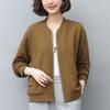 Abrigo Corto para Mujer 2024 Nuevo Vestido de Primavera Chaqueta Corta de Manga Larga para Madre de Mediana Edad Primavera y Otoño Delgado Estilo Chanel Cardigan de Moda