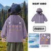 Chico Europeo Derecho Chaqueta Impermeable para Exteriores Ropa de Otoño 2026 Nuevo Top Ropa para Niños Tallas Mediana y Grande Bebé Niños Estilo Primavera y Otoño