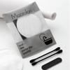 Hotel de estancia en casa suministra bolsa de protección ambiental de alta gama en stock peine desechable cepillo de dientes de cerdas suaves kit de lavado suministros de hotel