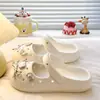 Zuecos Mary Jane de EVA para Verano 2026 para Uso en Exteriores, Dulces y Lindos, Ligeros, Cómodos Zapatos Cerrados con Suela Gruesa para Mujer