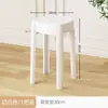 Moda Nórdica Banquinho Redondo Plástico Espessado Banquinho para Adultos Empilhável Banco para Mesa de Jantar Cadeira Doméstica Banquinho Reserva Banquinho Alto