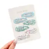 Pinzas para el Cabello de Color Caramelo Estilo Coreano para Bebés Niñas, Pinzas para Flequillo para Pelos Sueltos de la Frente, Pinzas para el Cabello Lindas para Niños, Accesorios para el Cabello con Sensación de Alta Gama