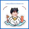 Wang Junxi Electric Shake Head Desktop Ornaments Shake Shake Shake Shake Shake Shake Som Mesmo Estilo Marca Papel Plástico Selo Shake