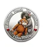 Coleção de Insígnias Comemorativas Criativas Novas Transfronteiriças Broche Comemorativo Amizade Macaco Companheiro Insígnia Comemorativa
