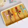 Lanyard de Cadena Acrílica Estilo Ins con Forma de Corazón Cuerda Trenzada Hecha a Mano Colgante para Estuche Protector de AirPods Llavero de Bolsa