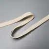 En Stock Al Por Mayor Cinta Espiga de Algodón/Poliéster Negra y Blanca de 1 cm para Accesorios de Ropa, Cuello, Puños y Ribete del Cuello Trasero