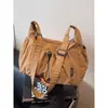 Bolsa Casual de Grande Capacidade para Mulheres 2026 Novo Modelo para Estudantes Universitários, Fashion para Aula, Deslocamento, Viagem, Bolsa Transversal Leve para Ombro