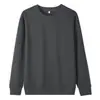 Directo del fabricante, nueva sudadera gruesa de peso pesado 320G de color sólido para niños y niñas, top de cuello redondo y manga larga