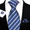 Conjunto de Corbata de Tres Piezas para Hombre 8cm Ropa Formal de Negocios Corbata Bordada Jacquard de Seda de Poliéster Logo Corbata Atada a Mano Personalizada