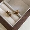 Pendientes semicirculares de goteo retro francés, nuevos y populares para otoño e invierno, pendientes de alta calidad para mujer, pendientes con pasador de plata 925