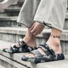 Sandalias de una palabra Sandalias Zapatos de playa para hombre Antideslizantes Sandalias de verano Pantuflas Zapatos Pantuflas Pantuflas Pantuflas Ropa exterior Zapatos con agujeros