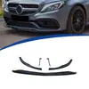 Adecuado para spoiler delantero de 3 secciones de material ABS para W205 C63 de 2 puertas 2015-2021